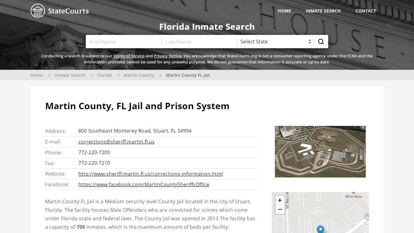 Martin County FL Jail Inmate Records Search, Florida ...